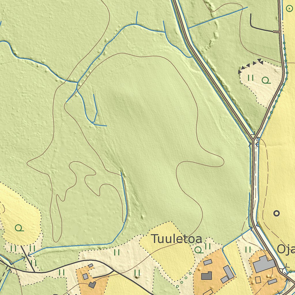 Paadenurme küla, Mustvee vald Map by Maa-amet | Avenza Maps