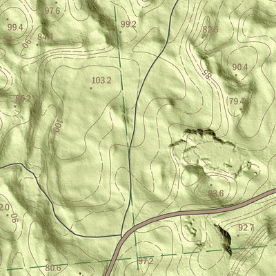 Maa-amet Padakõrve küla, Peipsiääre vald digital map