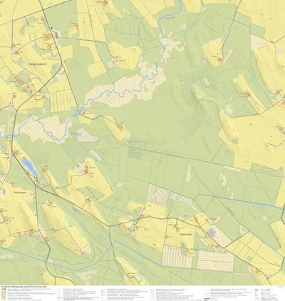 Maa-amet Paenasti küla, Põhja-Sakala vald digital map