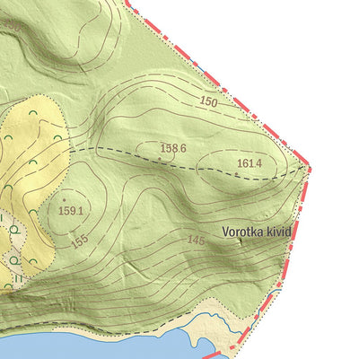 Maa-amet Paganamaa küla, Rõuge vald digital map