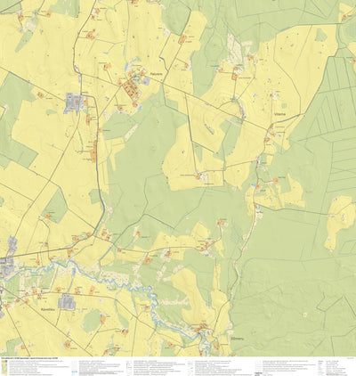 Maa-amet Palvere küla, Kose vald digital map