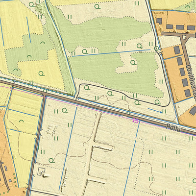 Maa-amet Papsaare küla, Pärnu linn digital map