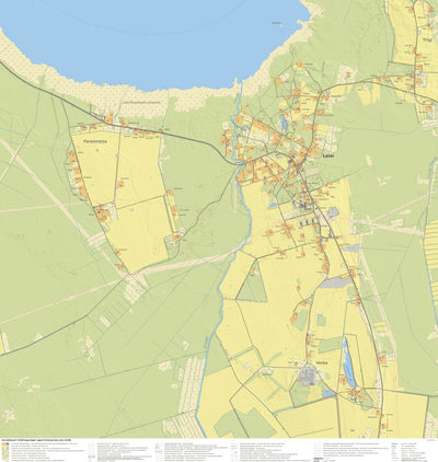 Maa-amet Parasmetsa küla, Saaremaa vald digital map