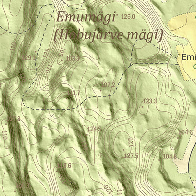 Maa-amet Pariisi küla, Kadrina vald digital map