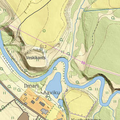 Maa-amet Pehka küla, Haljala vald digital map