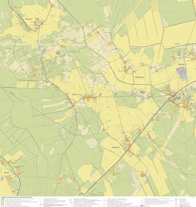 Maa-amet Petaaluse küla, Lääneranna vald digital map