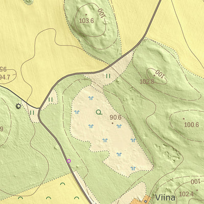 Maa-amet Pikevere küla, Väike-Maarja vald digital map