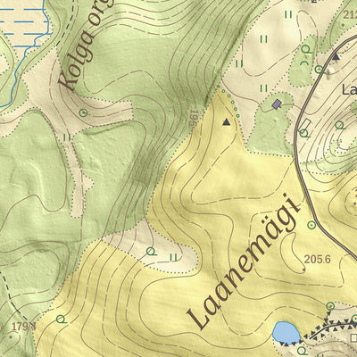 Maa-amet Pilkuse küla, Otepää vald digital map
