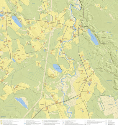 Maa-amet Pindi küla, Võru vald digital map