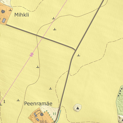 Maa-amet Pirgu küla, Rapla vald digital map