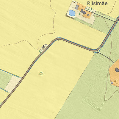 Maa-amet Põikva küla, Türi vald digital map