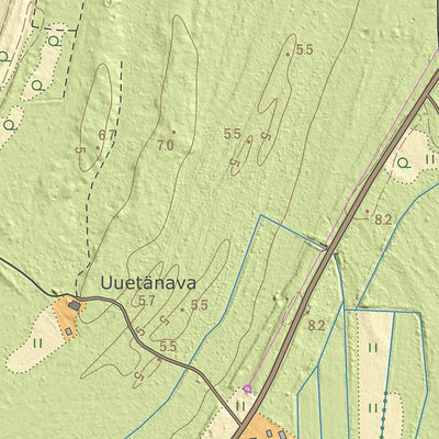 Maa-amet Poka küla, Saaremaa vald digital map