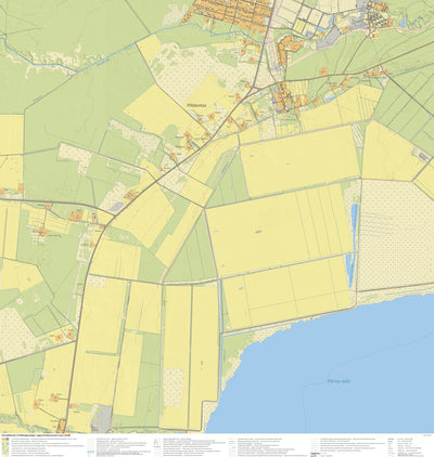 Maa-amet Põldeotsa küla, Pärnu linn digital map