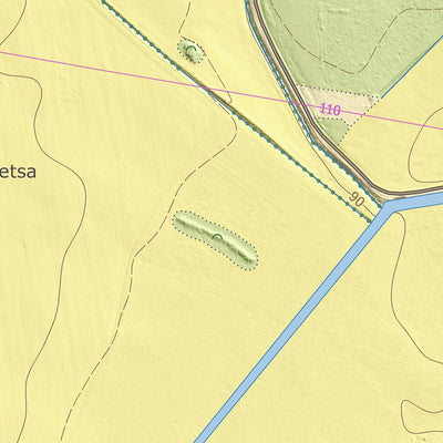 Maa-amet Põlgaste küla, Kanepi vald digital map