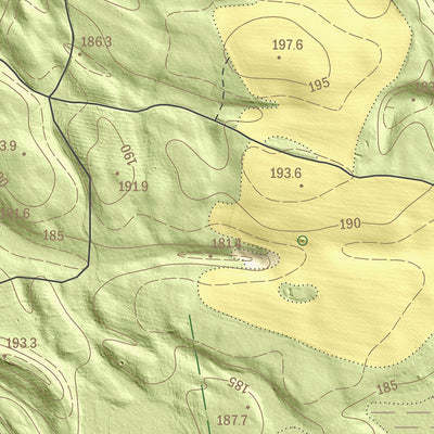 Maa-amet Põnni küla, Rõuge vald digital map