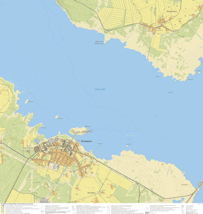 Maa-amet Põripõllu küla, Saaremaa vald digital map