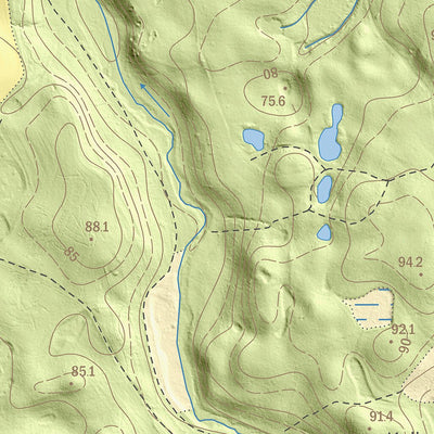 Maa-amet Puide küla, Tõrva vald digital map
