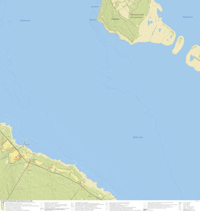 Maa-amet Pulli küla, Saaremaa vald digital map