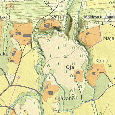 Maa-amet Purtse küla, Lüganuse vald digital map