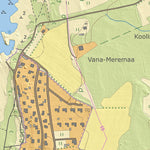 Maa-amet Pusku küla, Haapsalu linn digital map