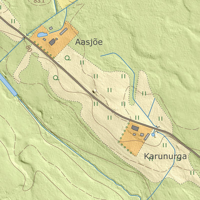 Maa-amet Rääbise küla, Jõgeva vald digital map