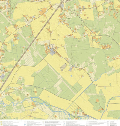Maa-amet Rahula küla, Saku vald digital map