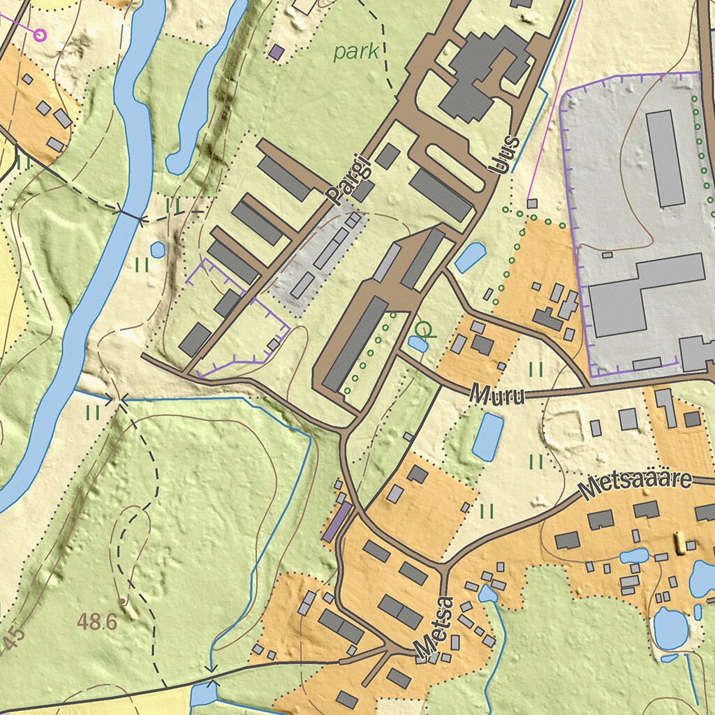 Valga Map Rampe küla, Valga vald Map by Maa-amet | Avenza Maps