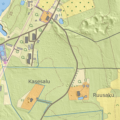 Maa-amet Rannaküla, Elva vald (2) digital map