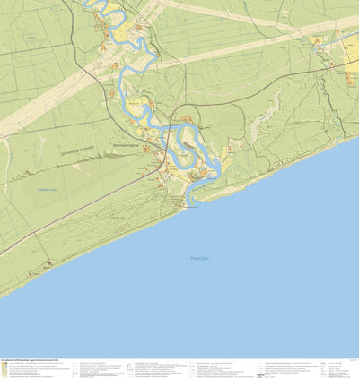 Maa-amet Rannapungerja küla, Alutaguse vald digital map