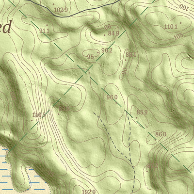 Maa-amet Rebasemõisa küla, Valga vald digital map