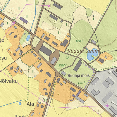 Maa-amet Riidaja küla, Tõrva vald digital map