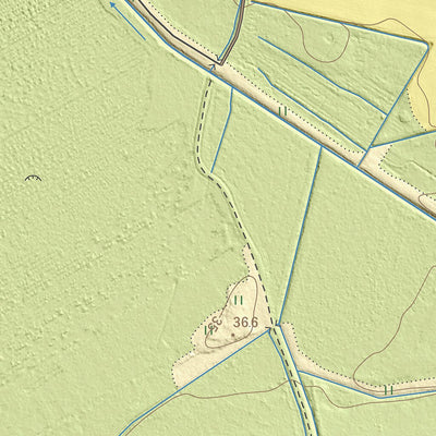 Maa-amet Rõhu küla, Tartu linn digital map