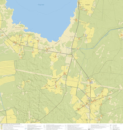 Maa-amet Roobaka küla, Saaremaa vald digital map