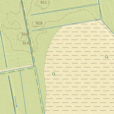 Maa-amet Roovere küla, Türi vald digital map