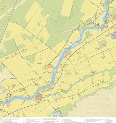 Maa-amet Rütavere küla, Tori vald digital map