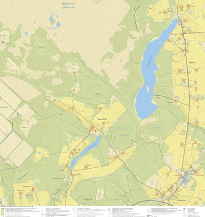 Maa-amet Saareküla, Räpina vald digital map