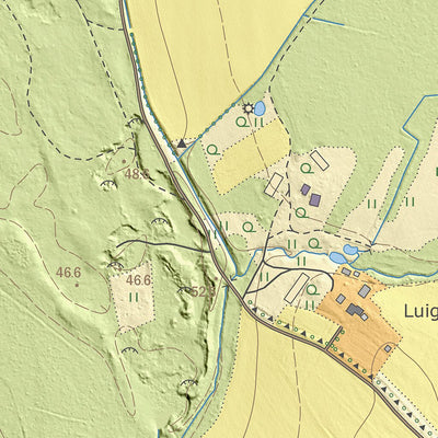 Maa-amet Saareküla, Viljandi vald digital map