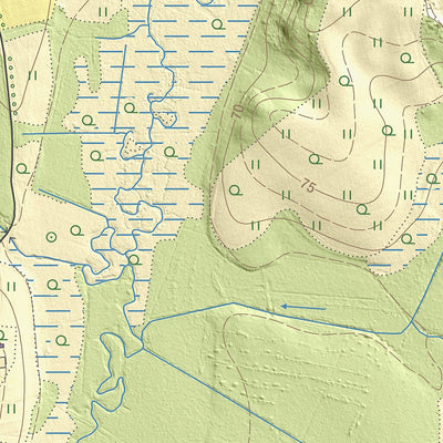 Maa-amet Saate küla, Mulgi vald (1) digital map