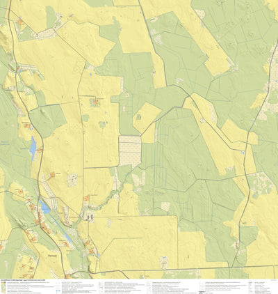 Maa-amet Saate küla, Mulgi vald (2) digital map