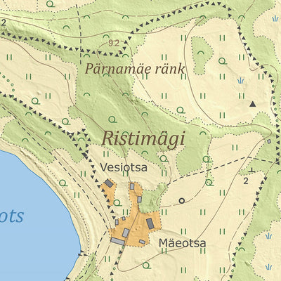 Maa-amet Salinõmme küla, Hiiumaa vald (1) digital map