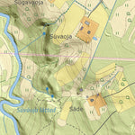 Maa-amet Sänna küla / Sännä, Rõuge vald digital map