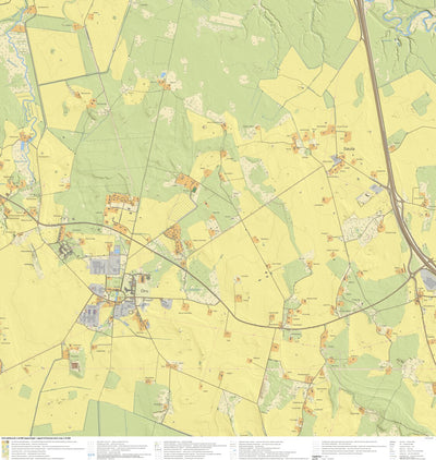 Maa-amet Saula küla, Kose vald digital map