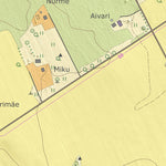 Maa-amet Saula küla, Kose vald digital map