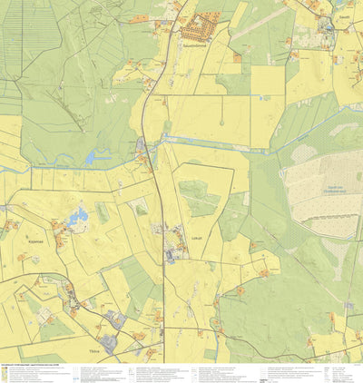 Maa-amet Saustinõmme küla, Saku vald digital map