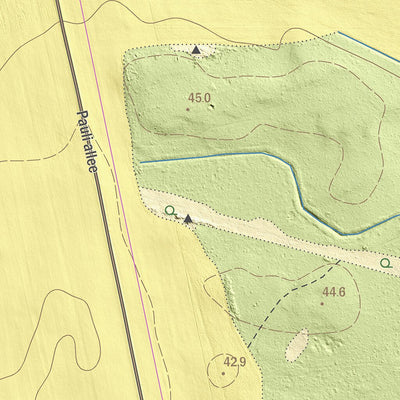 Maa-amet Saustinõmme küla, Saku vald digital map