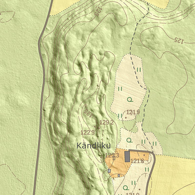 Maa-amet Savalduma küla, Tapa vald digital map