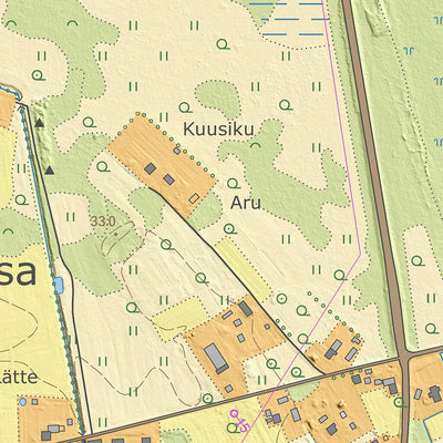 Maa-amet Savimetsa küla, Peipsiääre vald digital map