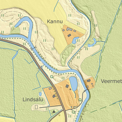Maa-amet Separa küla, Mustvee vald digital map