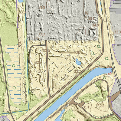 Maa-amet Soldina küla, Narva-Jõesuu linn digital map