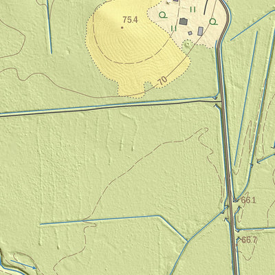 Maa-amet Sonni küla, Türi vald digital map